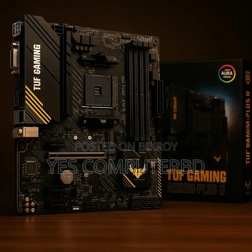 AMD A520 (Ryzen AM4) Micro ATX Gaming Motherboard With 1 Year Warranty
