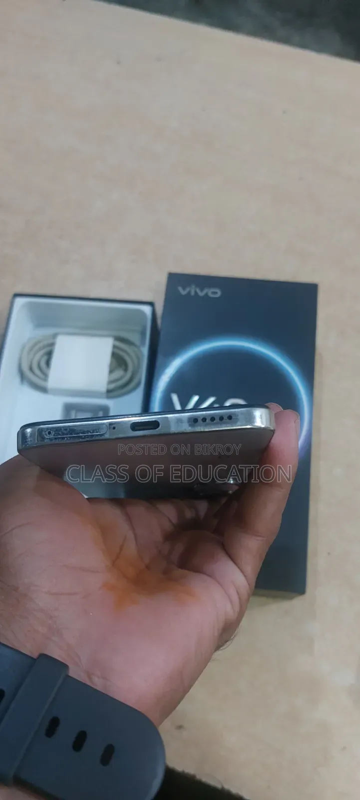 Vivo V40 Lite 256 GB Silver