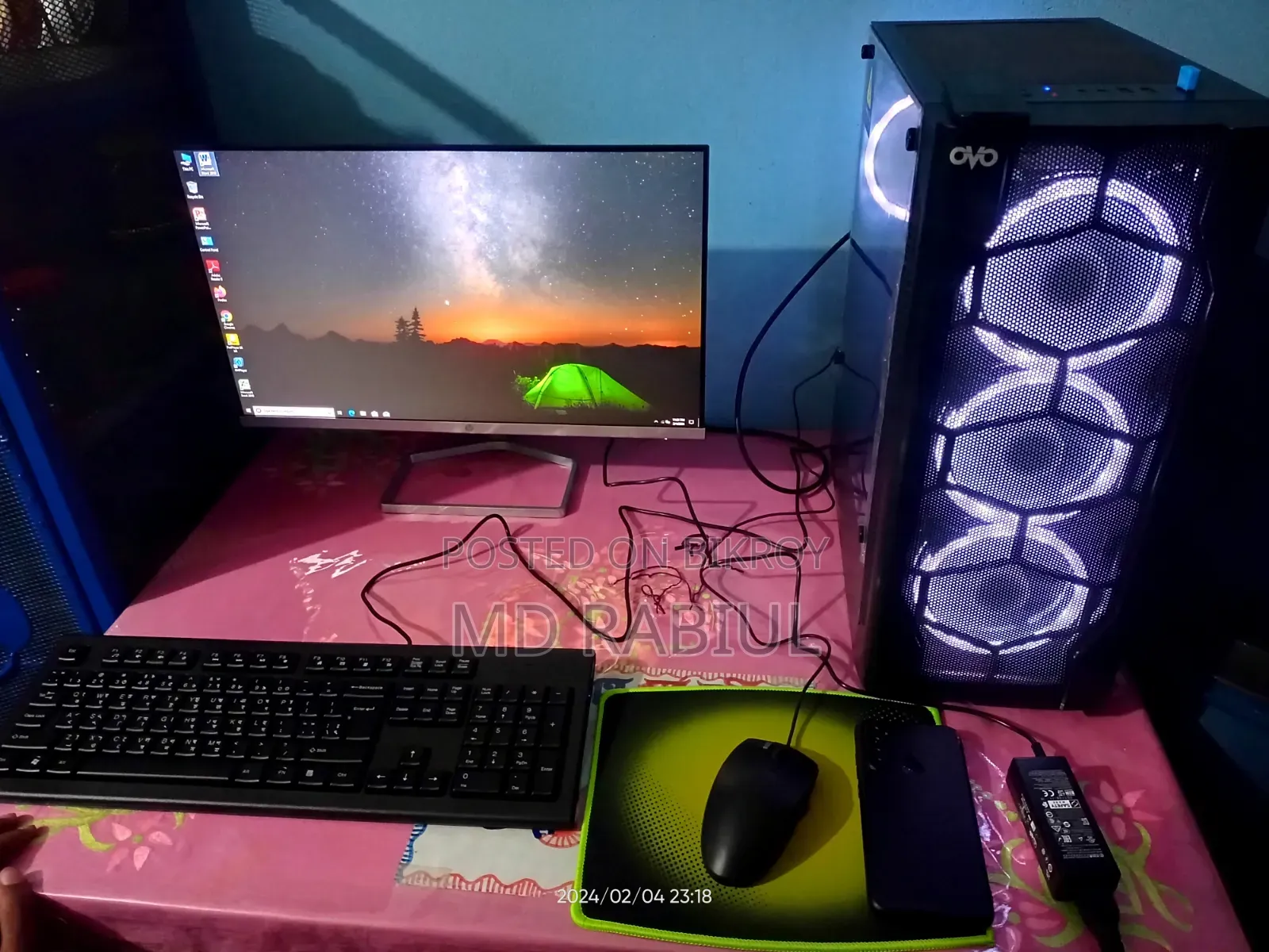 Desktop Computer Gigabyte 8GB AMD Ryzen 5 SSD 256GB