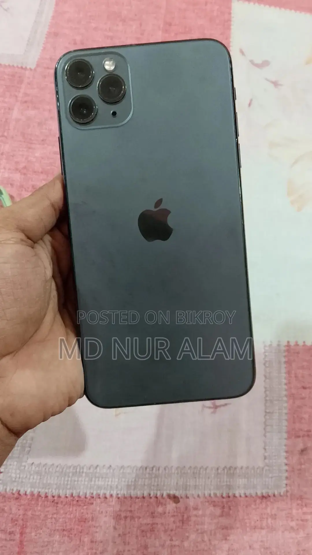 নিউ অ্যাপল আইফোন ১১ প্রো ম্যাক্স ৬৪ জিবি ব্ল্যাক