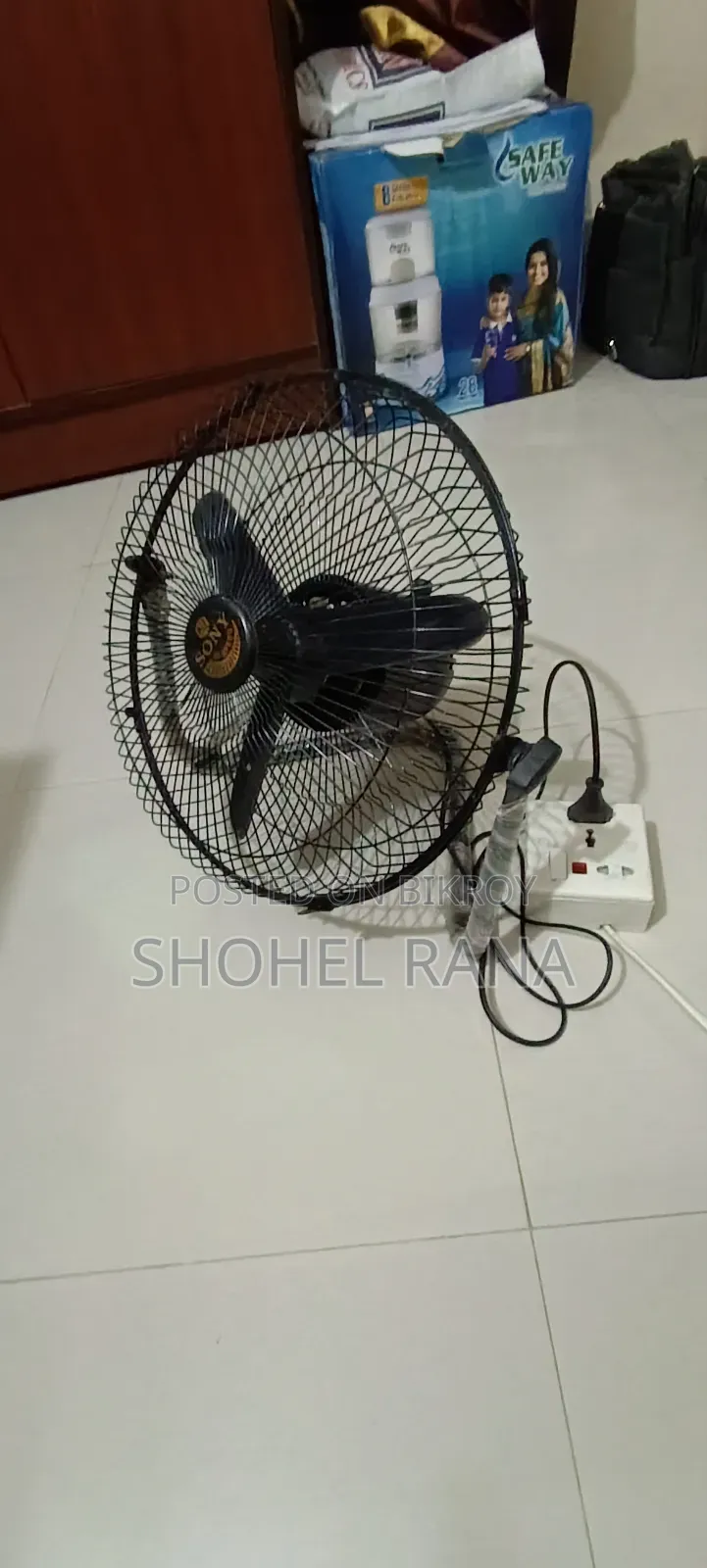 সনি হাই-স্পিড ফ্যান এই ফ্যানটি বিক্রি করা হবে