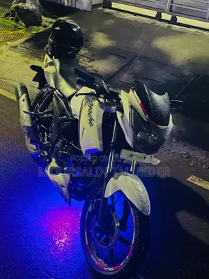 TVS Apache RTR 160 2V 2014 White