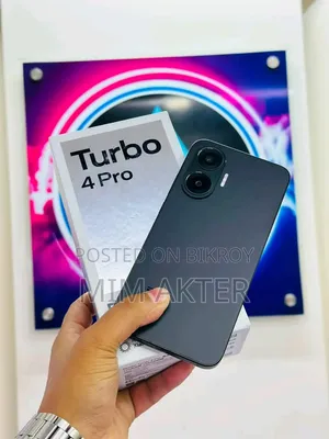 শাওমি রেডমি টার্বো ৪ প্রো ২৫৬ জিবি কালো