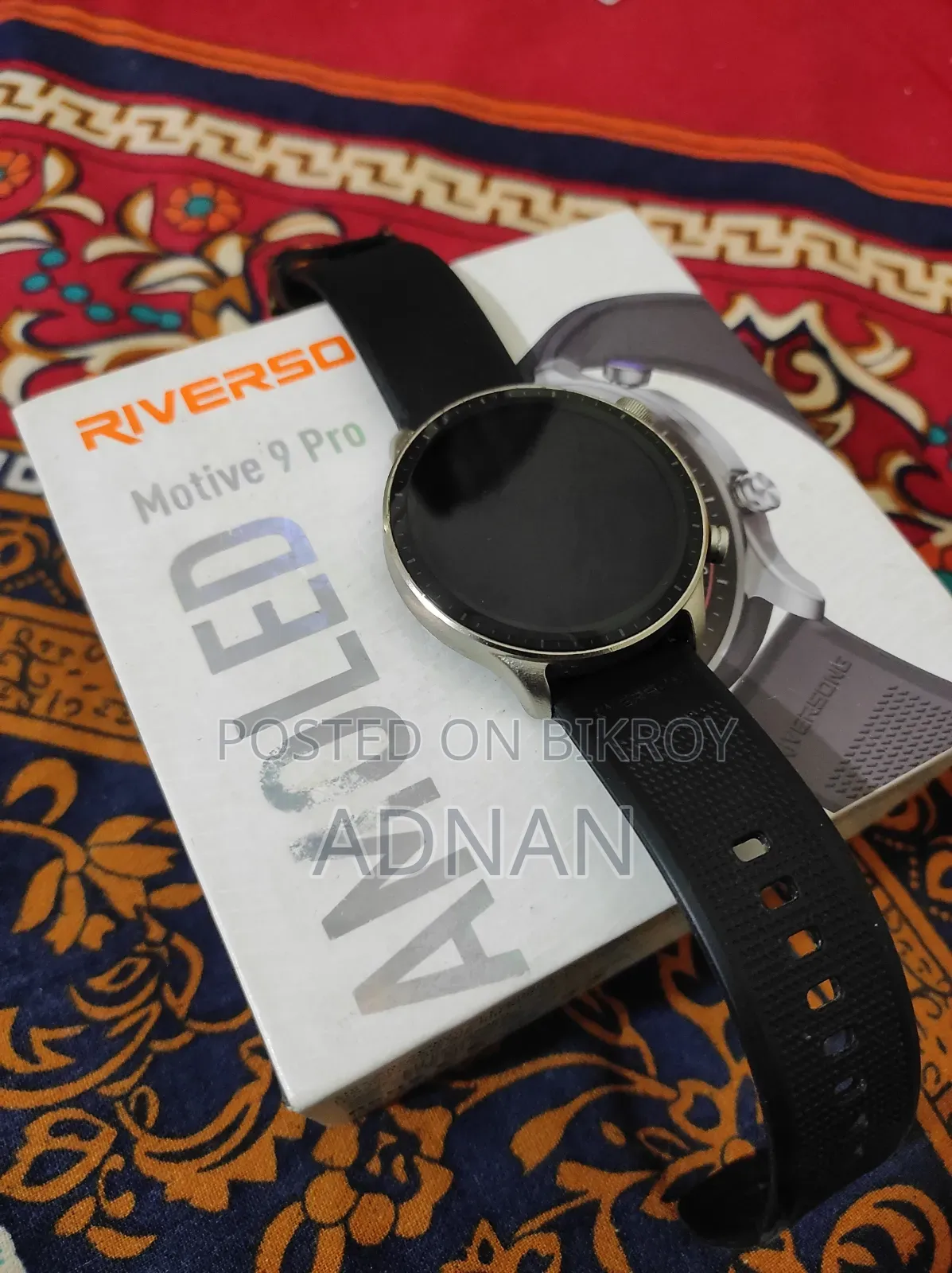 রিভারসং মোটিভ ৯ প্রো স্মার্ট ওয়াচ