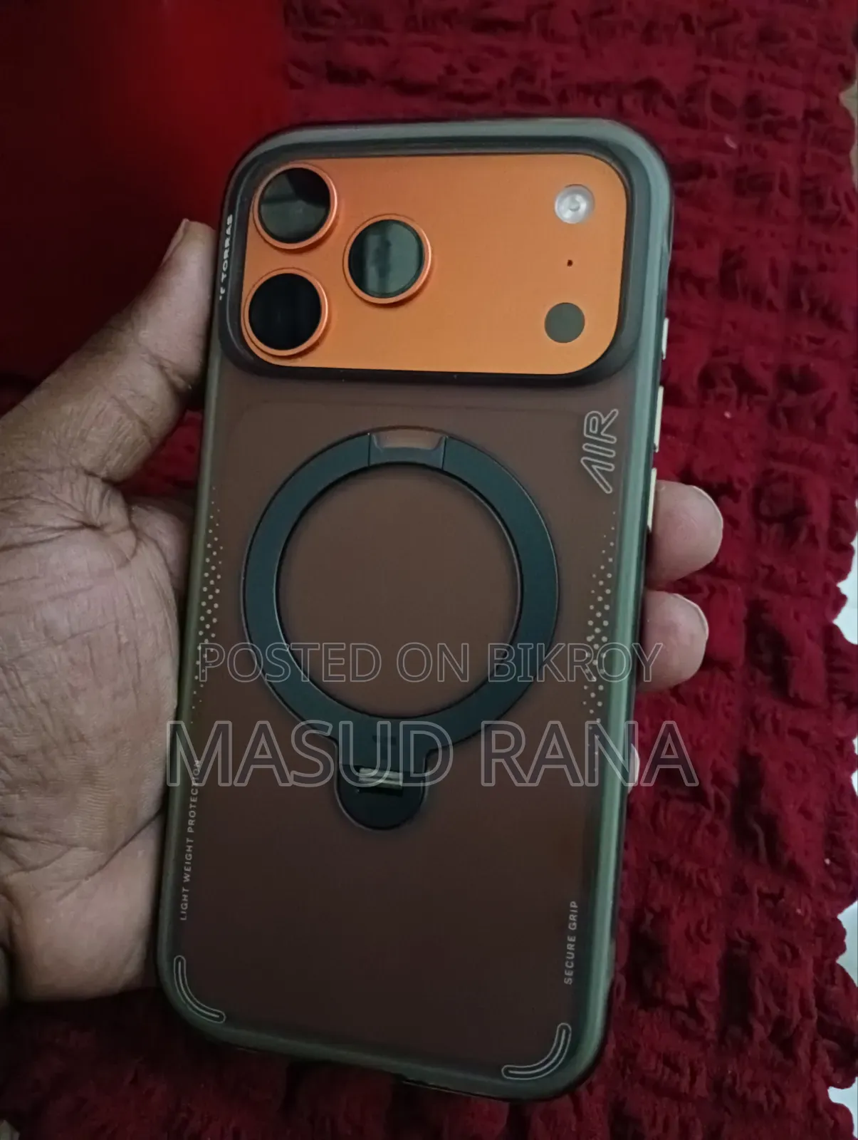 অ্যাপল আইফোন ১৭ প্রো ম্যাক্স ২৫৬ জিবি কমলা