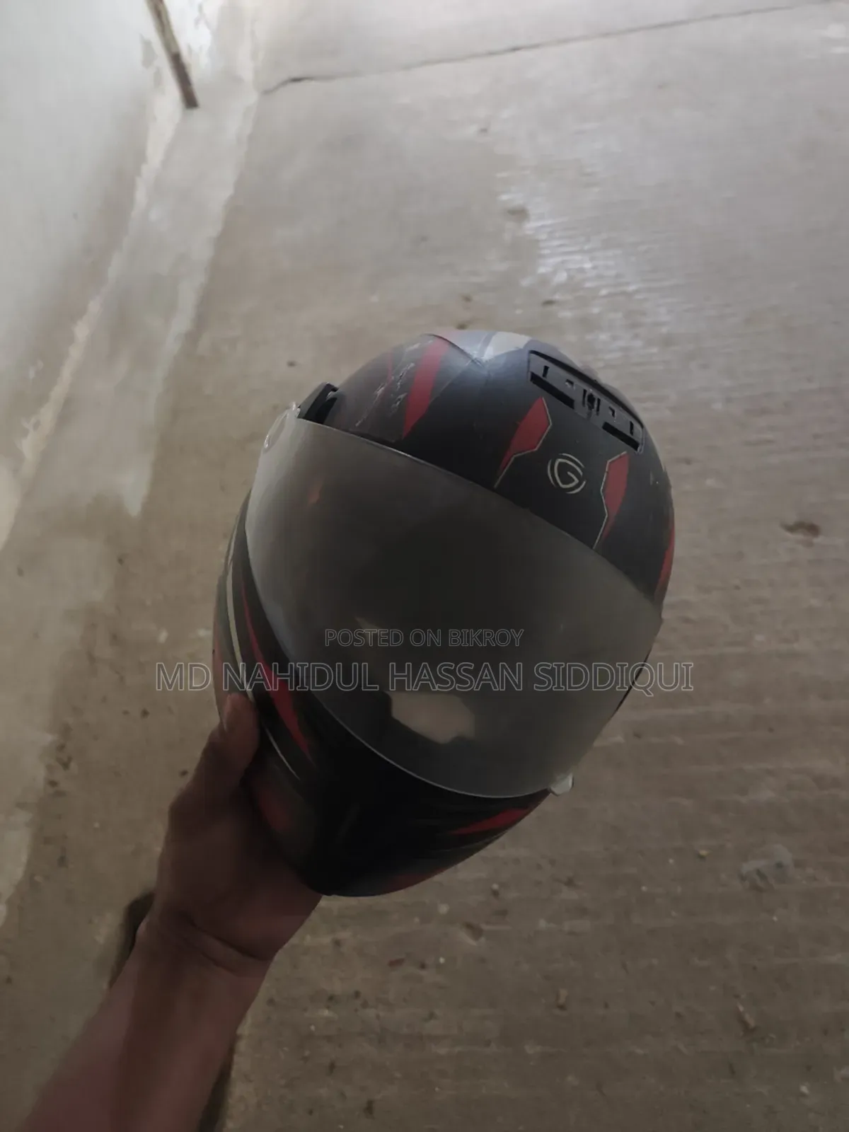 মোটরসাইকেলের হেলমেট