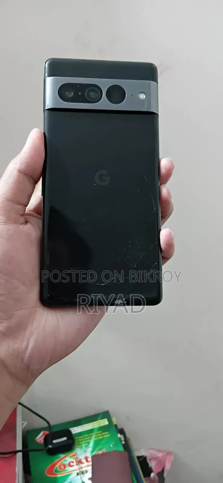 গুগল পিক্সেল ৭ প্রো ১২৮ জিবি ব্ল্যাক