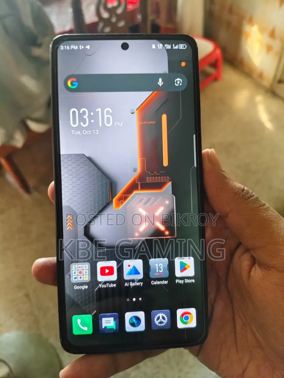 Infinix GT 10 Pro 256 GB Blue