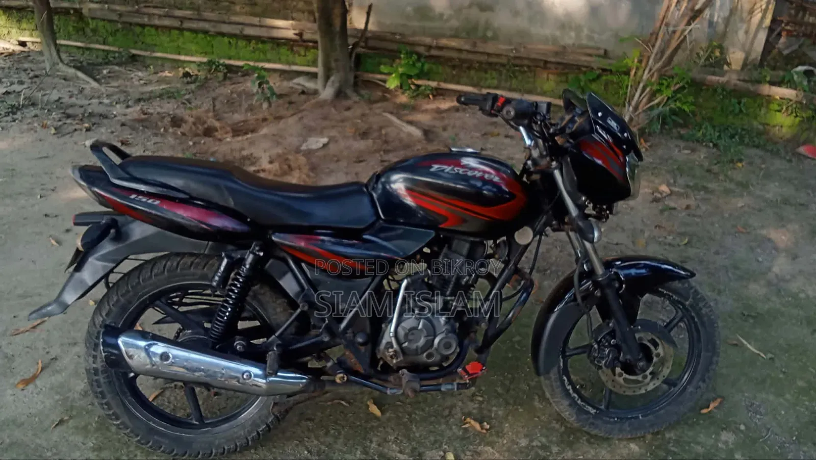 Bajaj Discover 150 2019 Black