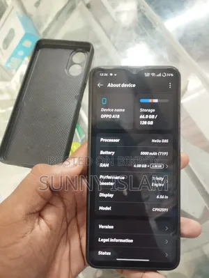 Oppo A18 128 GB Black