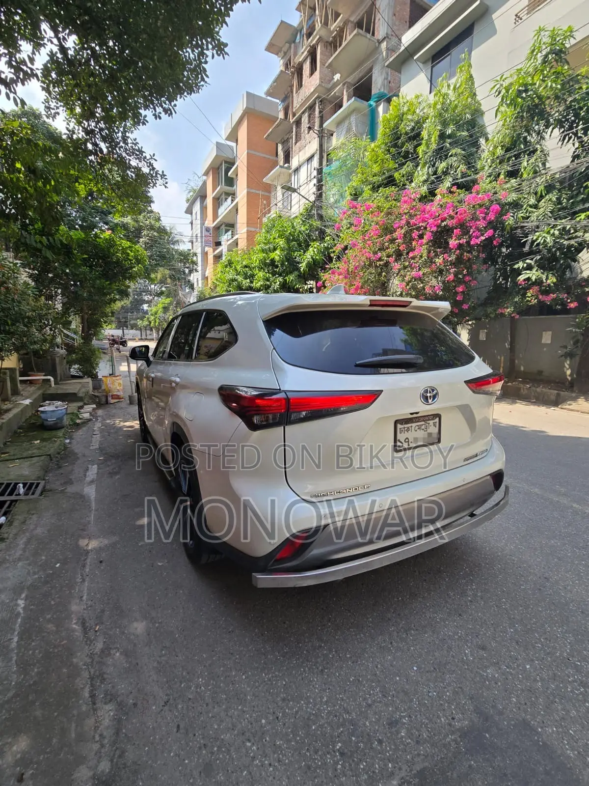 Toyota Highlander Platinum 2021 White