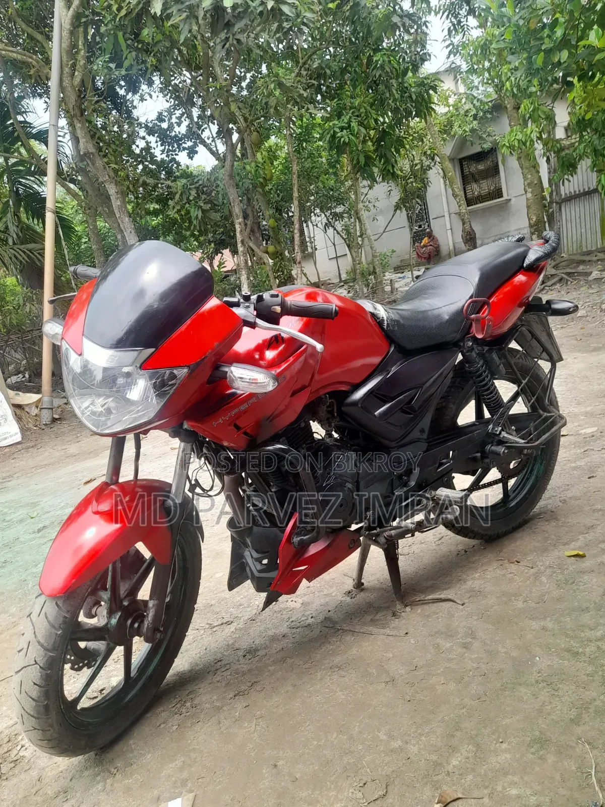 TVS Apache RTR 160 2V 2017 Red