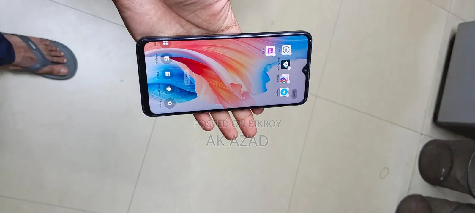 New Oppo A18 64 GB Black