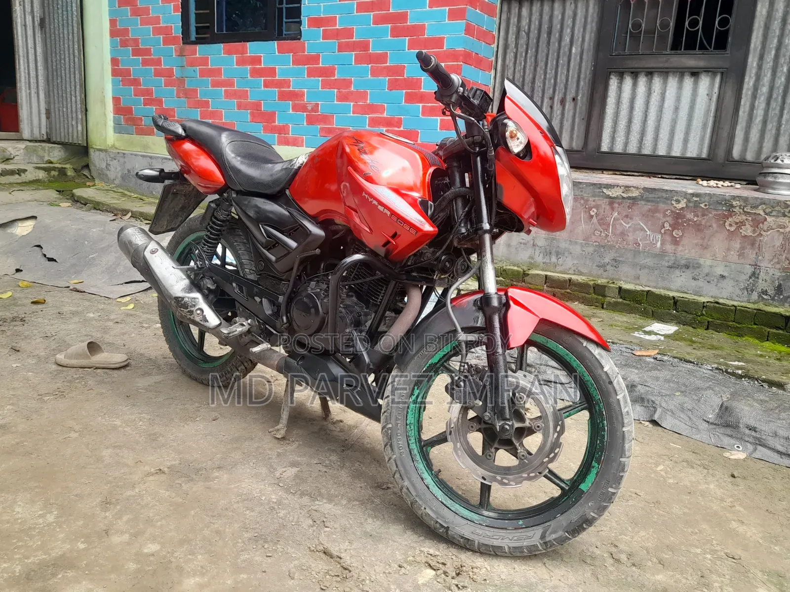 TVS Apache RTR 160 2V 2017 Red