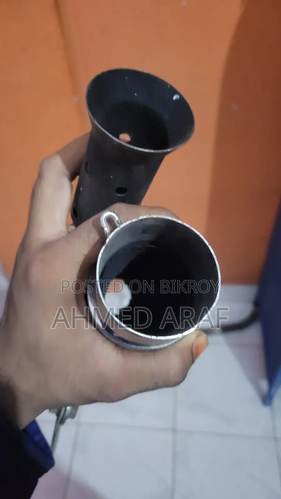 Bend Pipe and Holder