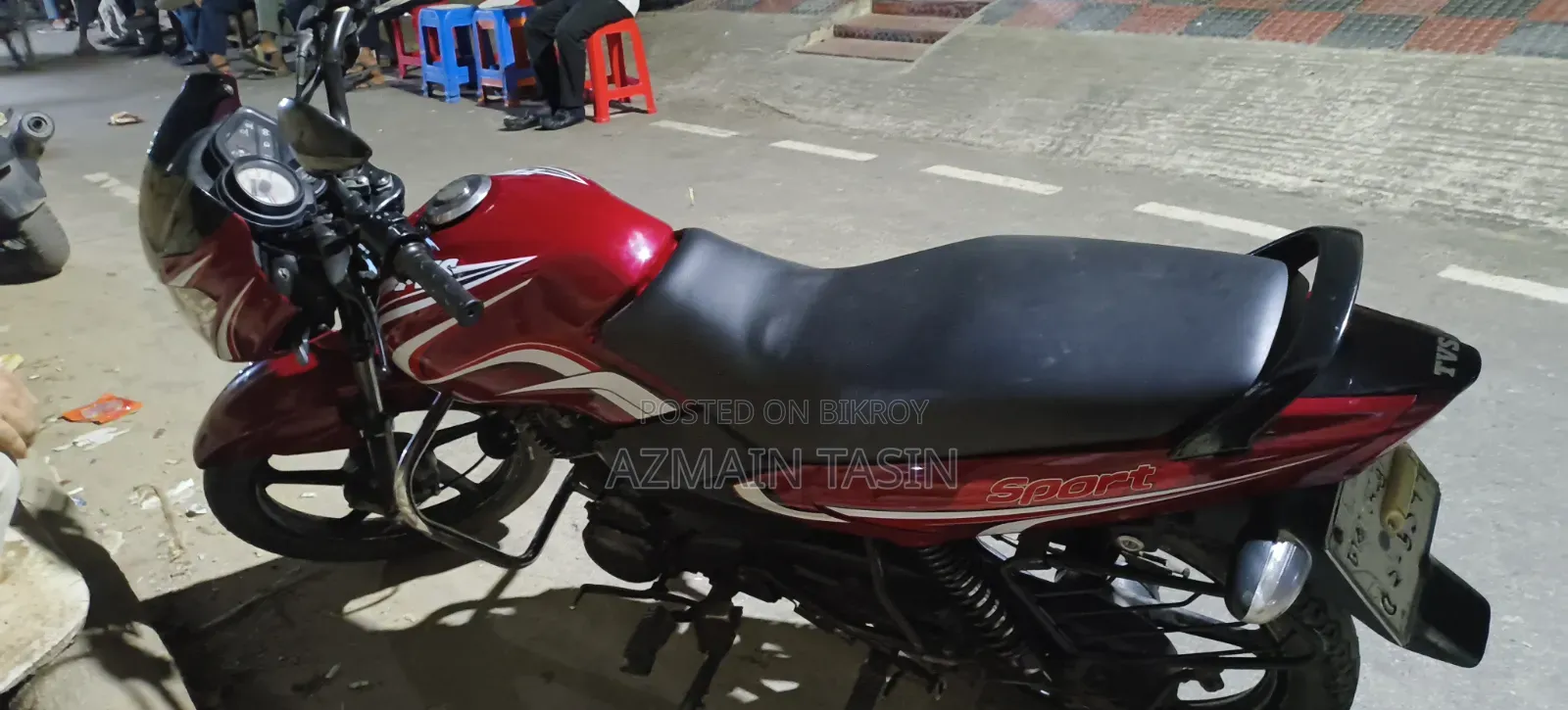 টিভিএস মেট্রো ২০১৮ লাল