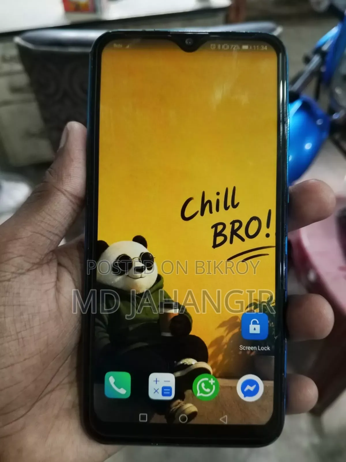 Huawei Y7 Prime 64 GB Blue