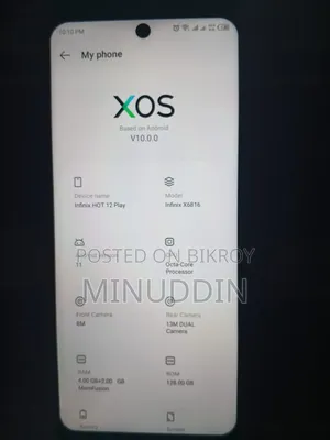 Infinix Hot 12 play 128 GB Blue