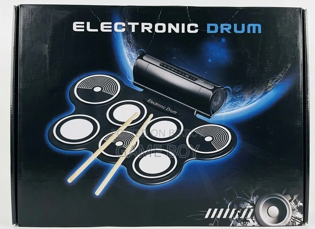 For Sale: Electronic Roll-Up Drum Pad (With Built-in Speaker)