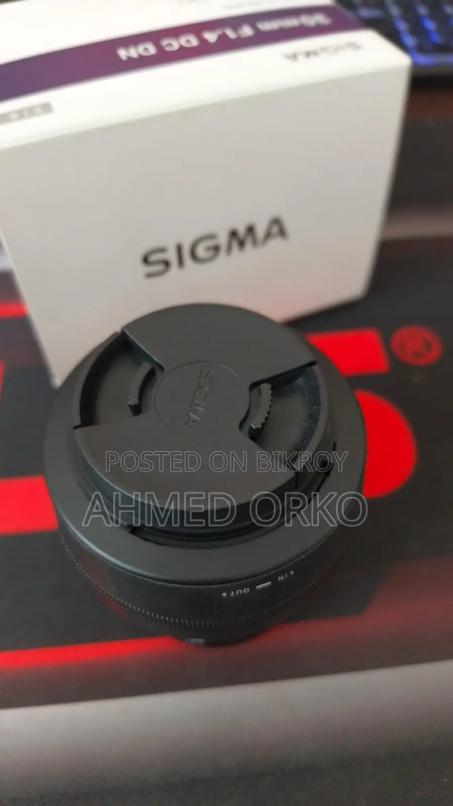Brand New Fresh Condition Sigma 30mm F/1.4 লেন্সটি বিক্রি করা হবে।
