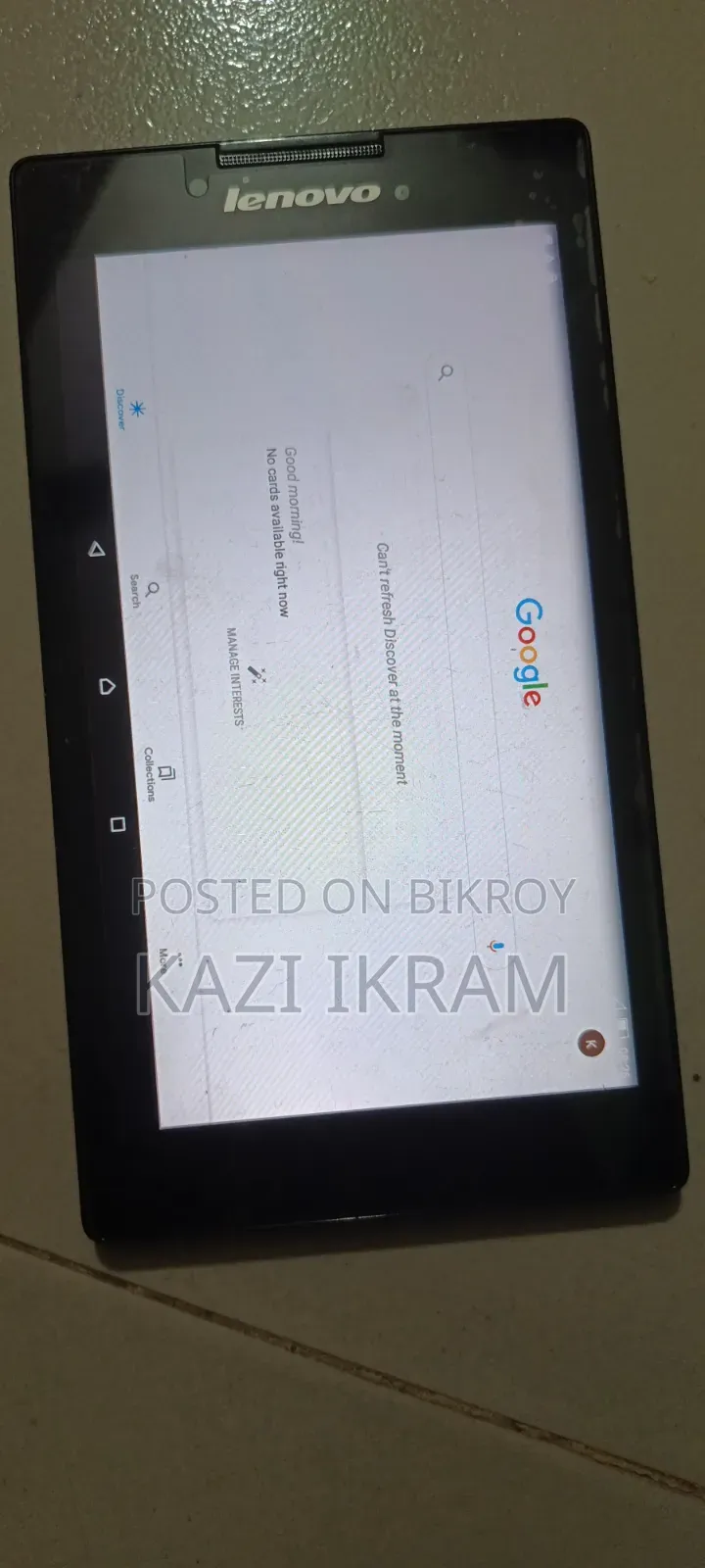 Lenovo Tab 2 A7-30 8 GB Black
