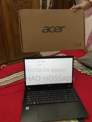 ল্যাপটপ এসার এস্পায়ার ৩ ৪জিবি ইন্টেল কোর আই৩ এসএসডি ২৫৬জিবি