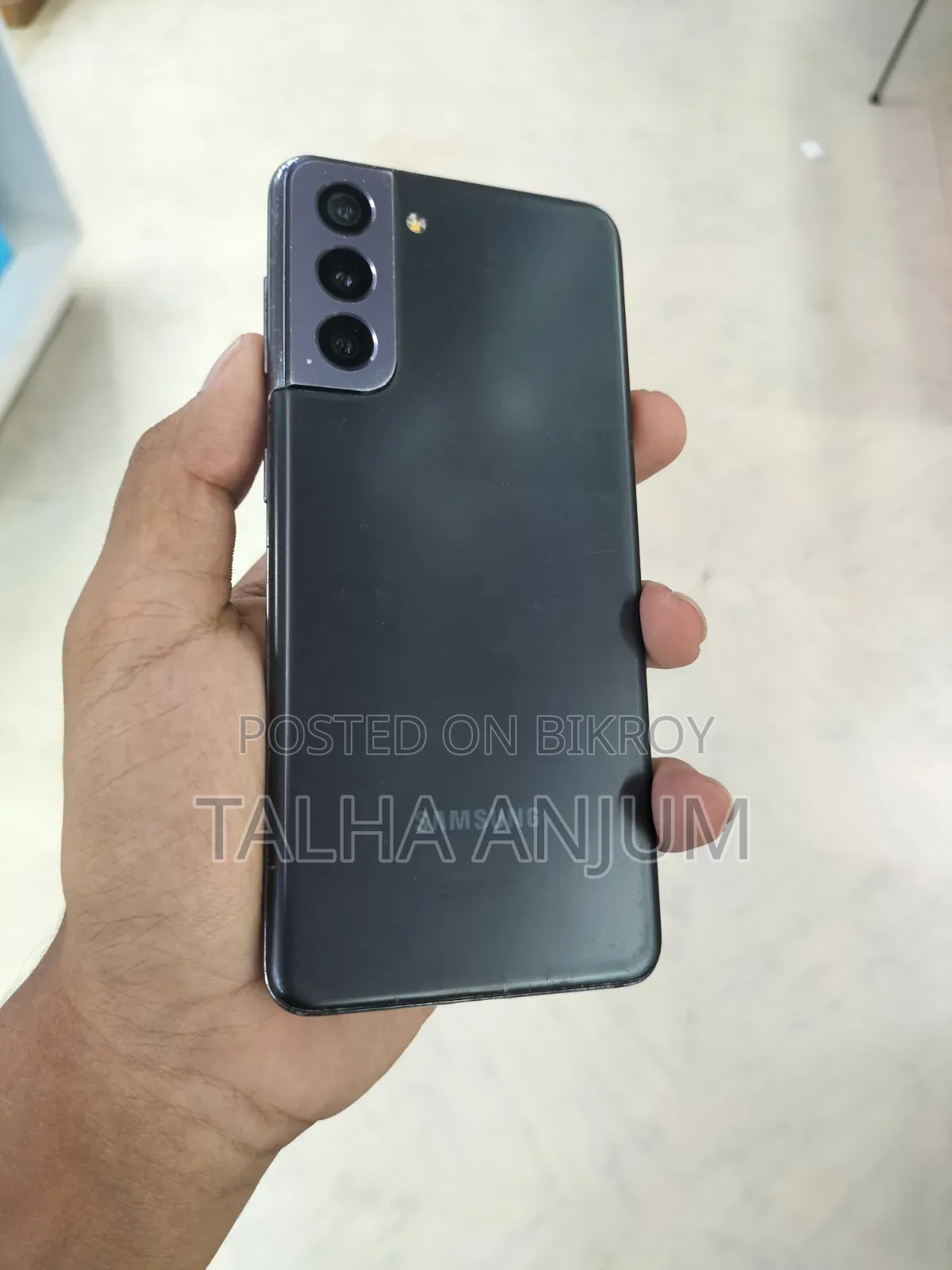 স্যামসাং গ্যালাক্সি এস২১ ৫জি ১২৮ জিবি ব্ল্যাক