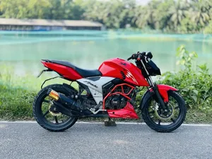 TVS Apache RTR 160 4V 2022 Red
