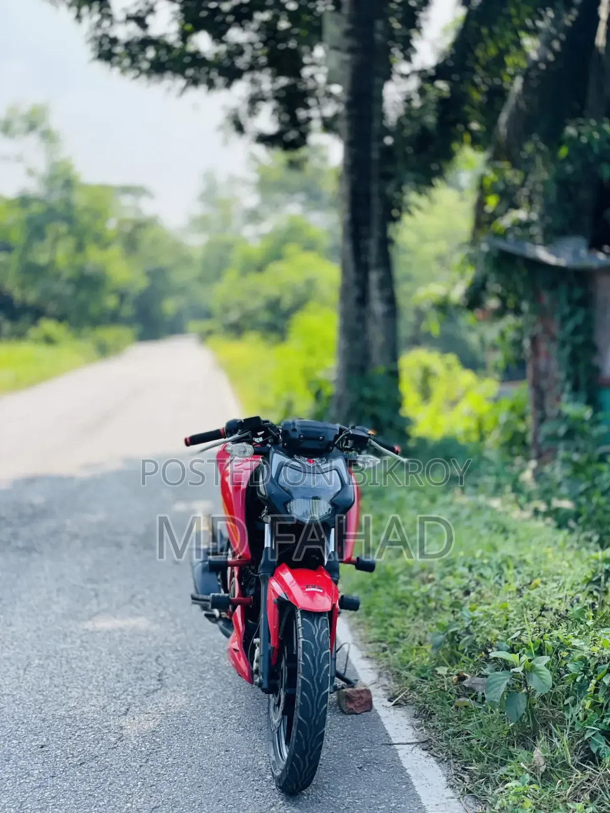TVS Apache RTR 160 4V 2022 Red