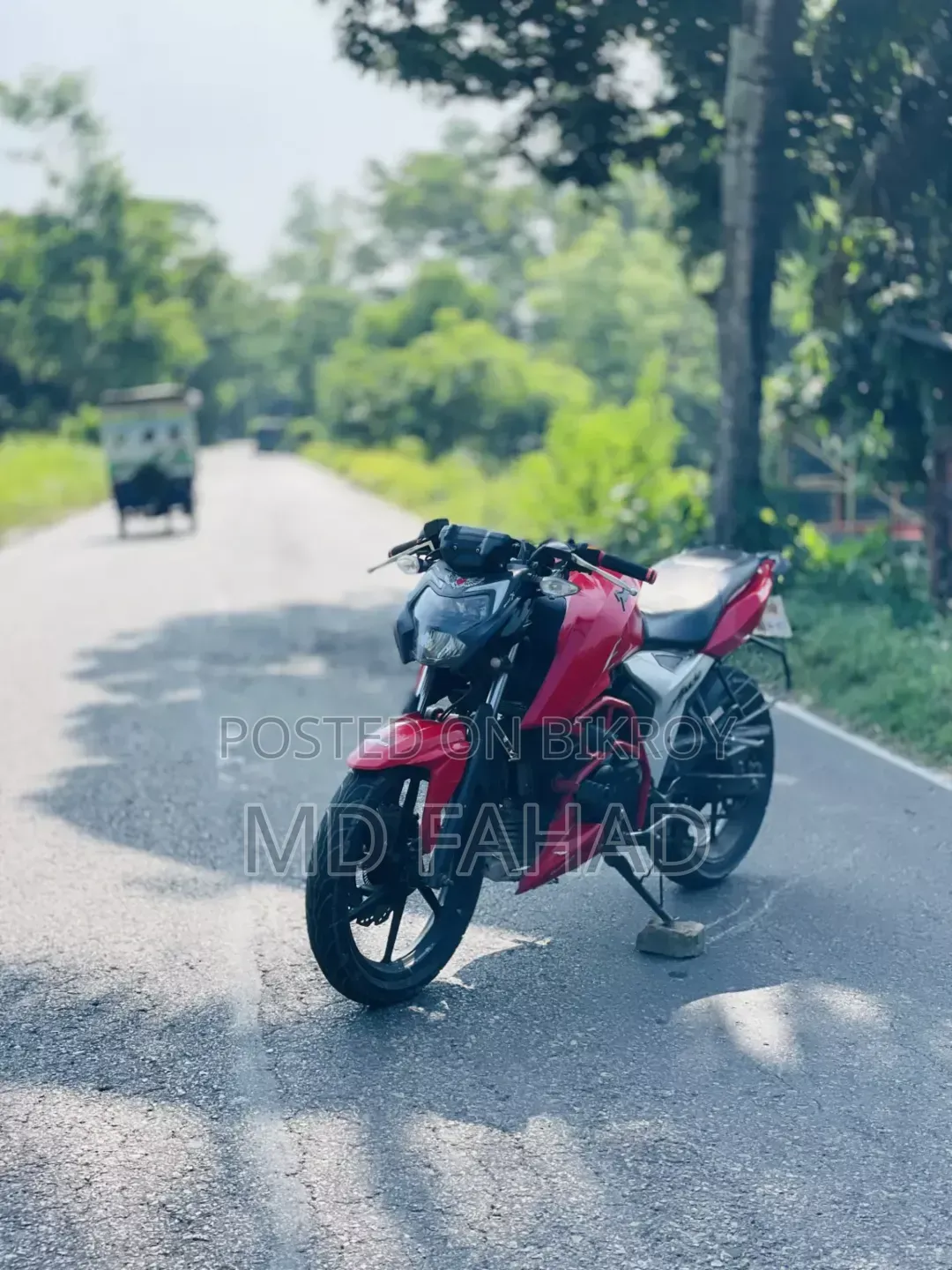 TVS Apache RTR 160 4V 2022 Red
