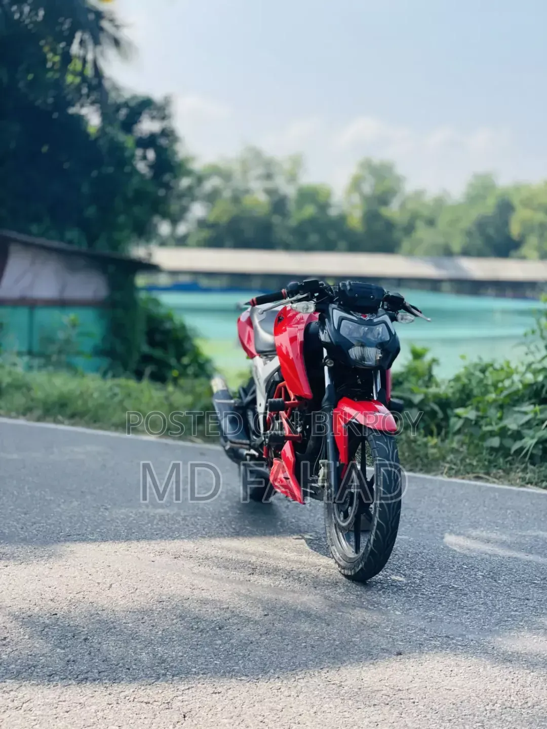 TVS Apache RTR 160 4V 2022 Red