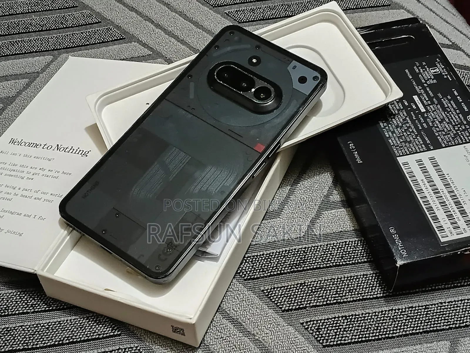 Nothing Phone 3a 128 GB Black