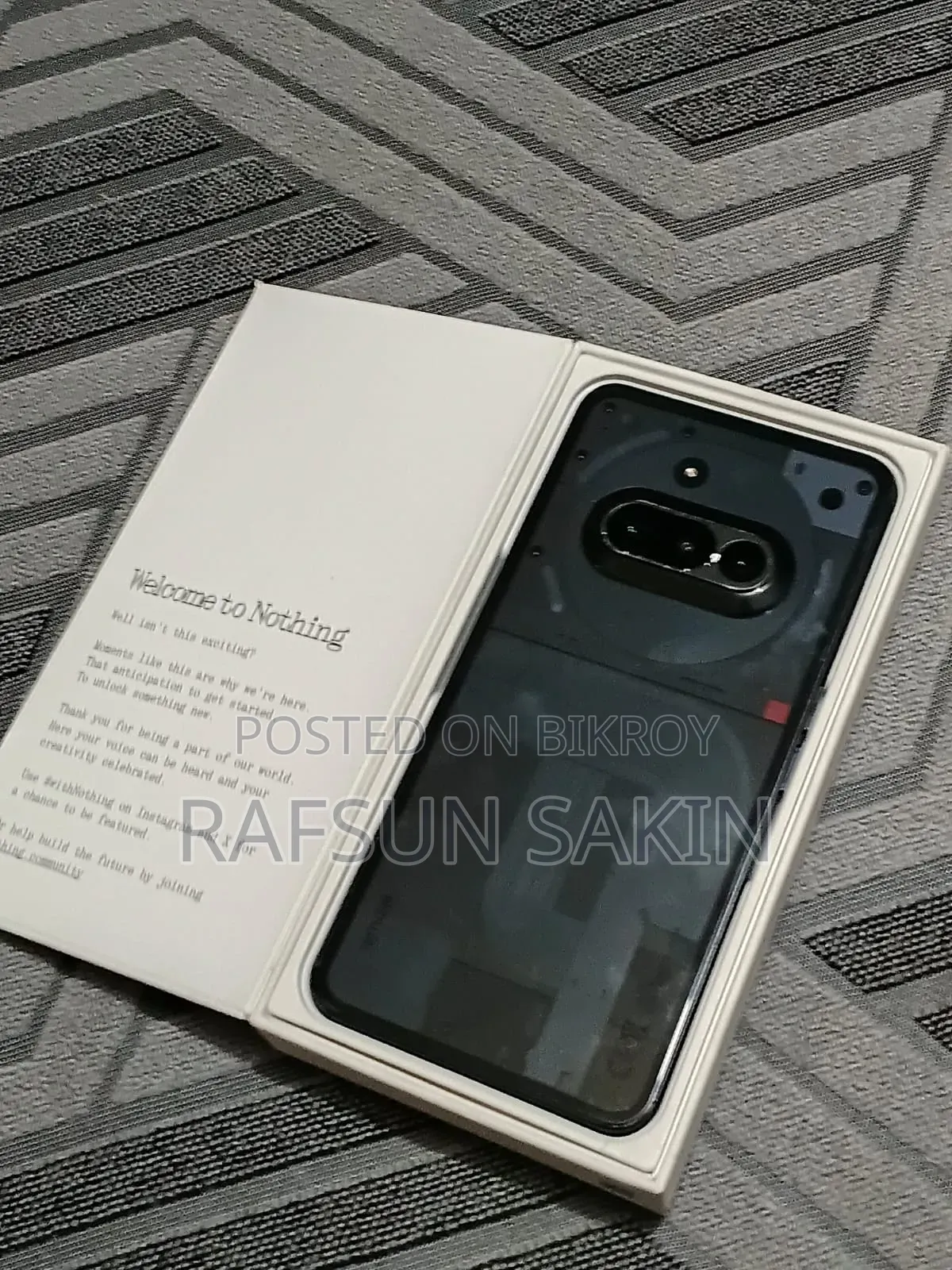 Nothing Phone 3a 128 GB Black