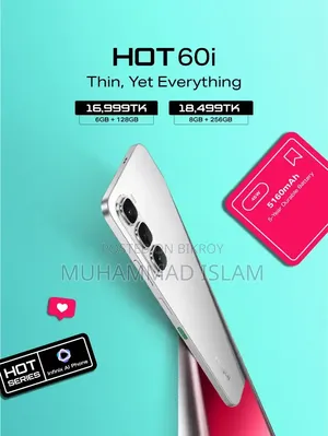 Infinix Hot 60i 128 GB Black