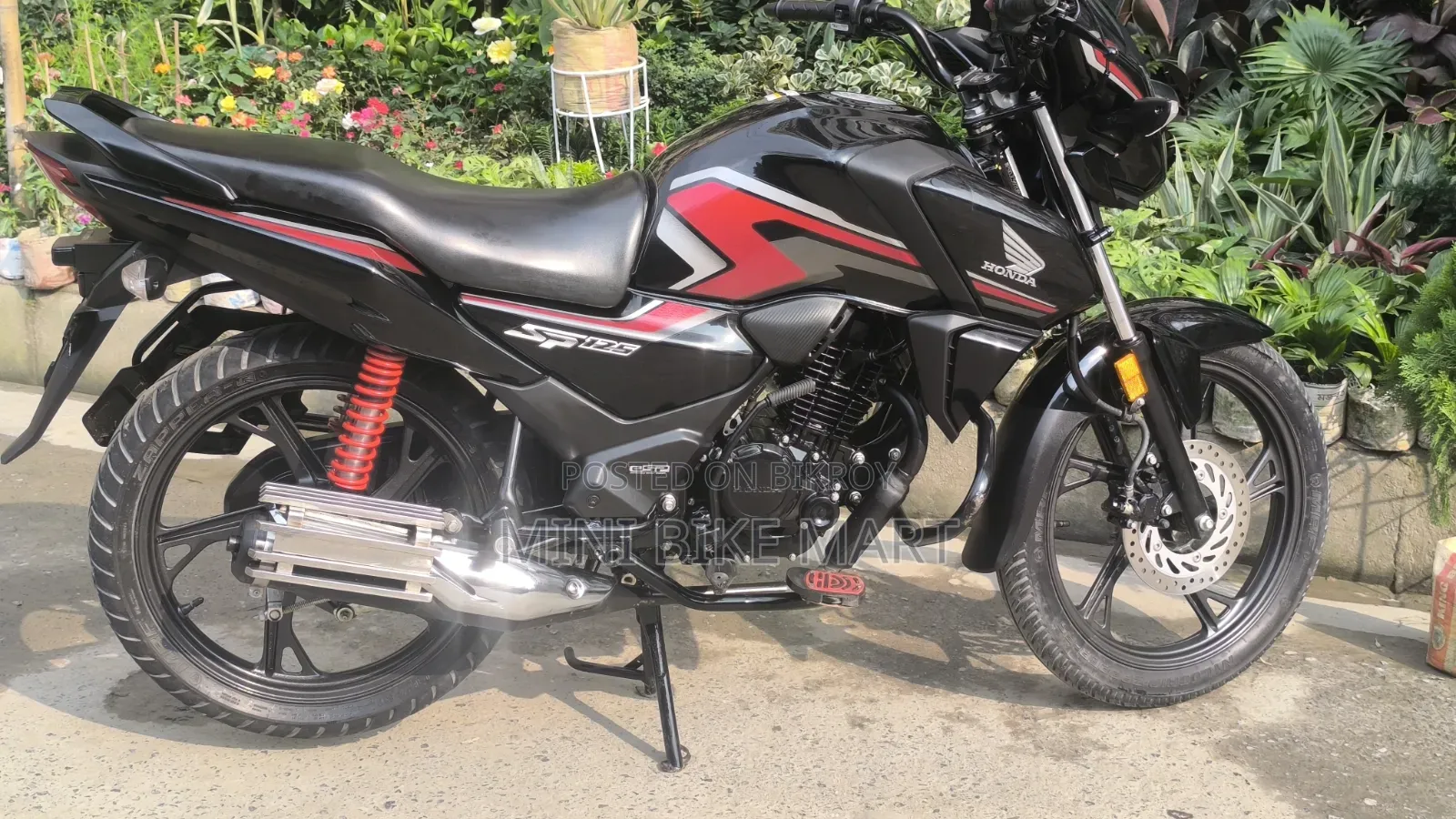 New Honda SP 125 2025 Black