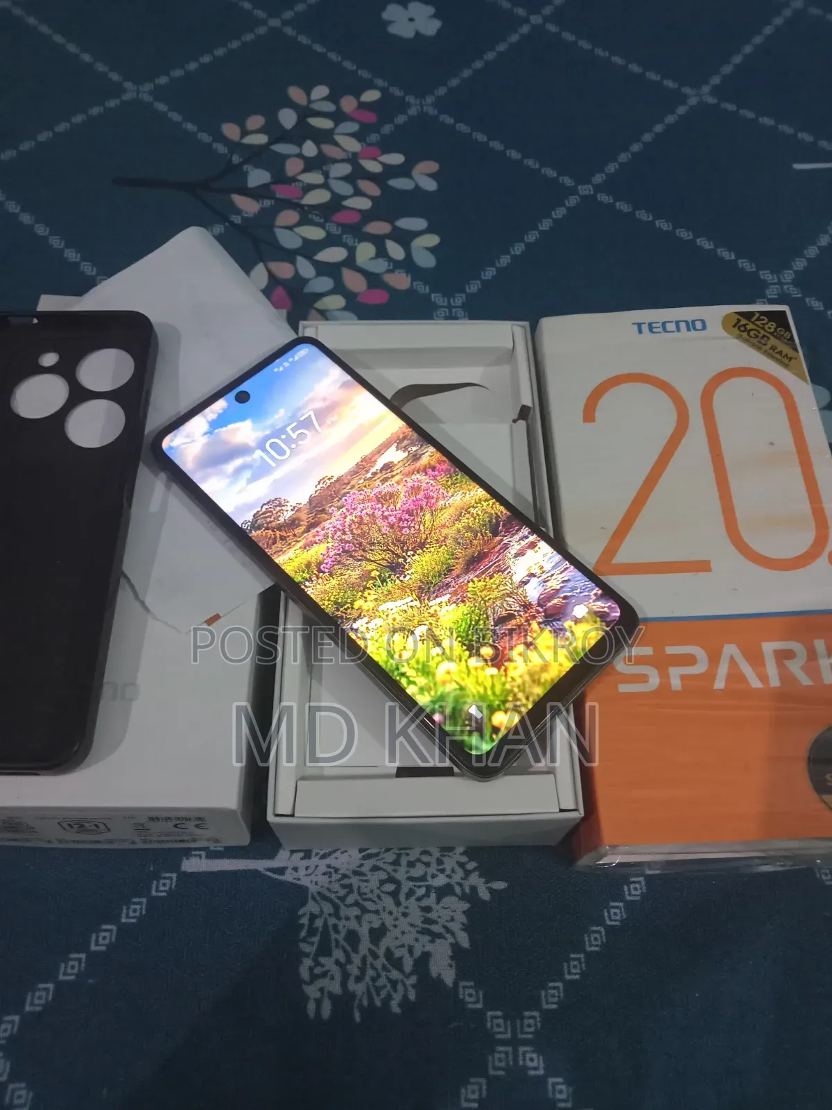 Tecno Spark 20C 128 GB Black