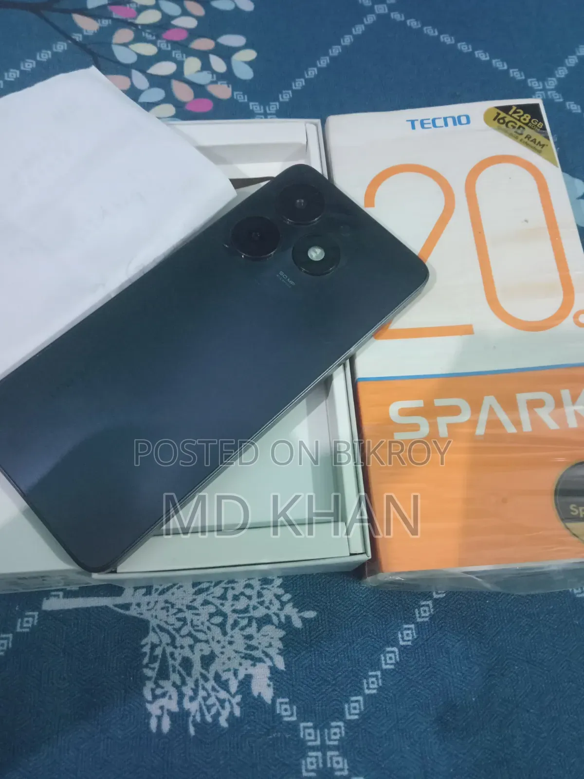 Tecno Spark 20C 128 GB Black