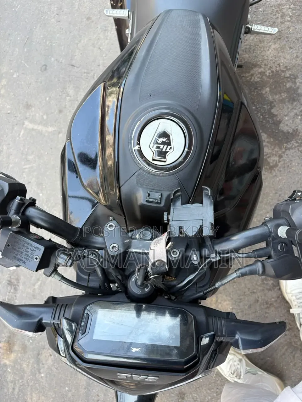 টিভিএস রাইডার ১২৫ ২০২৪ ব্ল্যাক