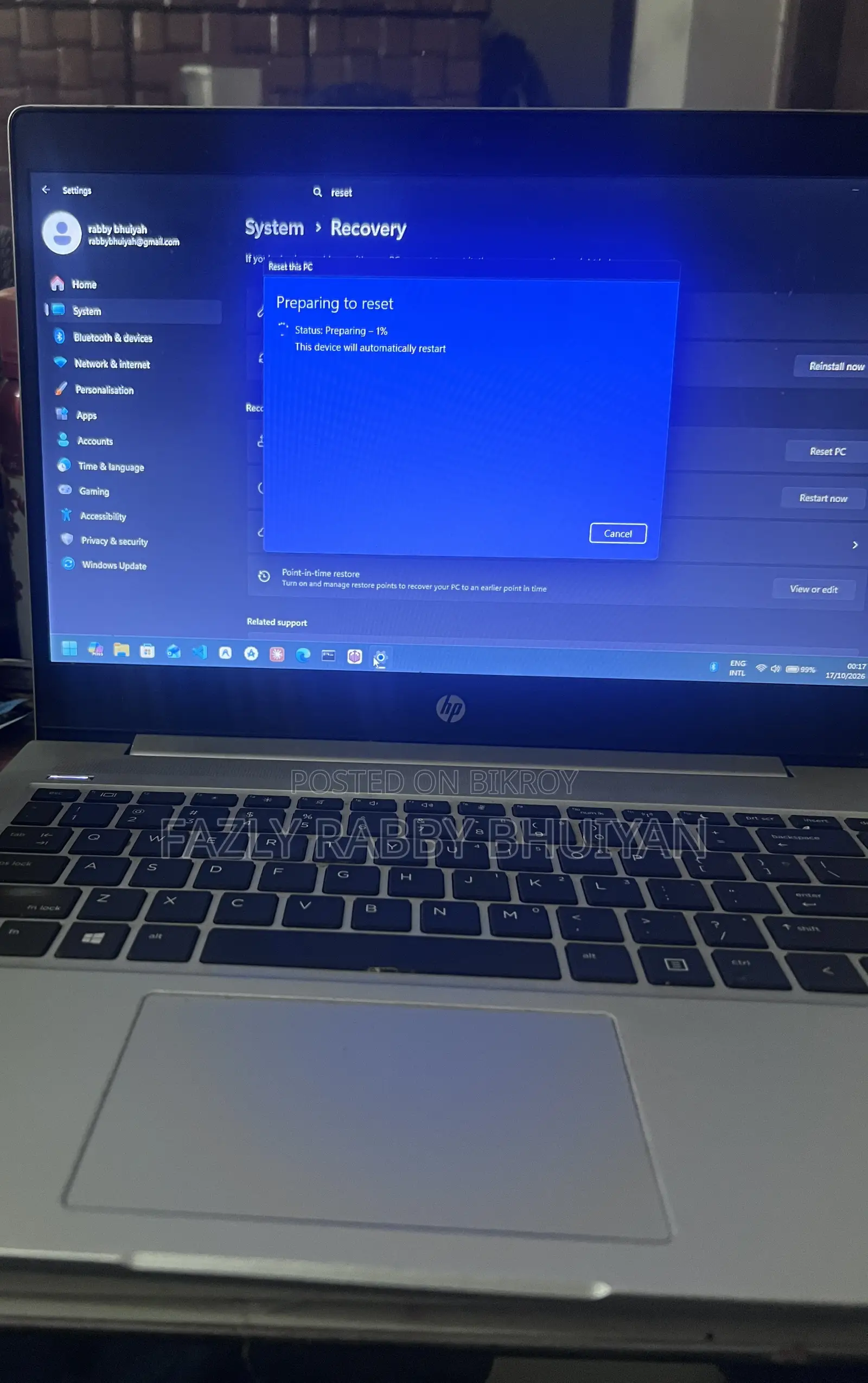 Laptop HP ProBook 440 16GB Intel Core i5 SSD 256GB