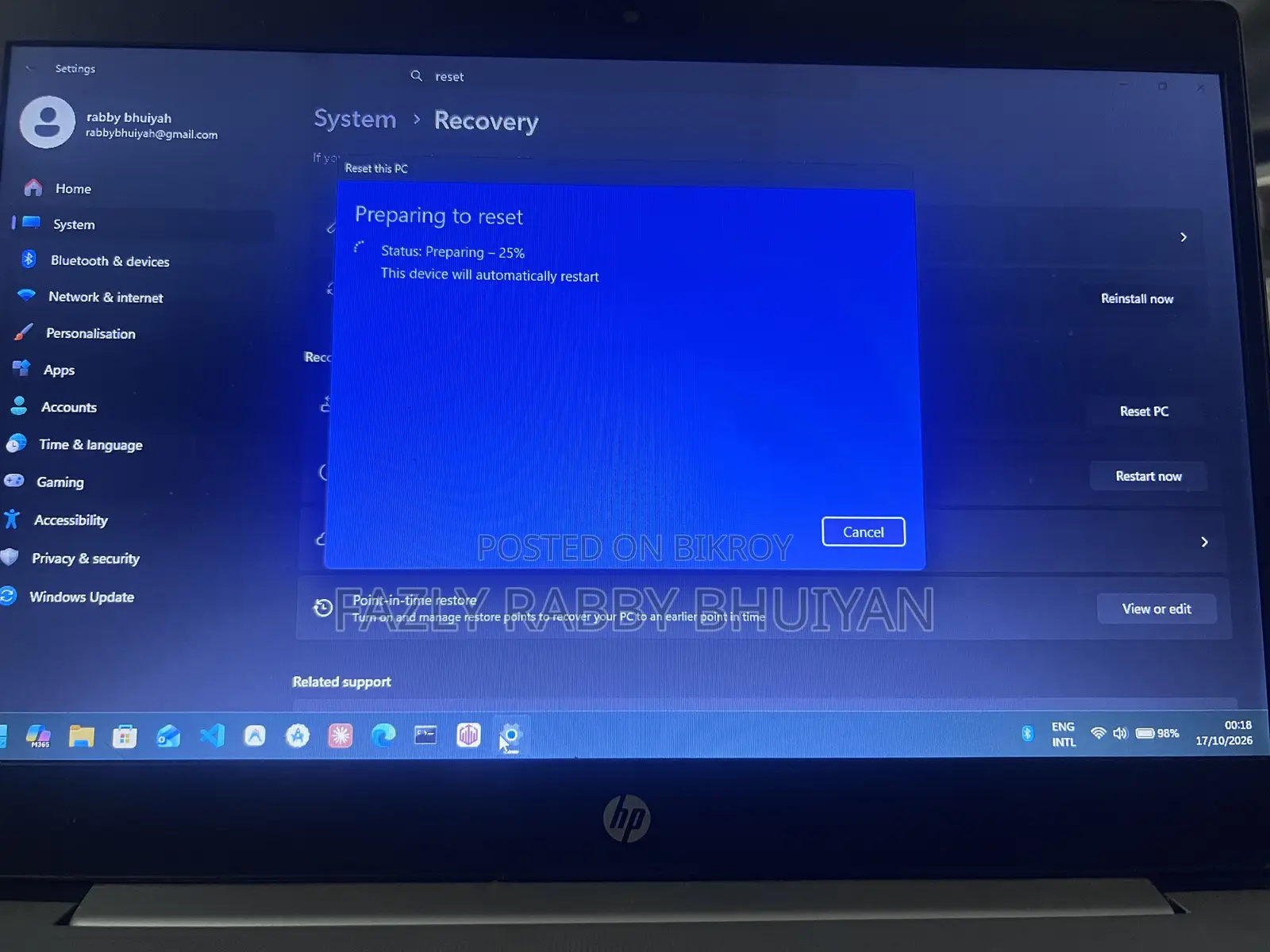 Laptop HP ProBook 440 16GB Intel Core i5 SSD 256GB