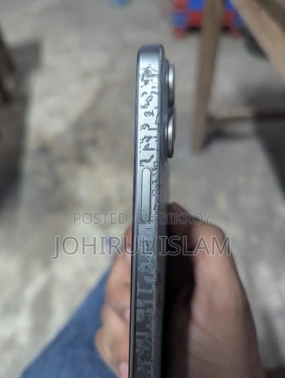 অ্যাপল আইফোন ১৫ প্রো ম্যাক্স ২৫৬ জিবি সিলভার