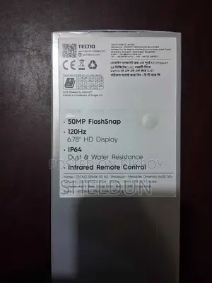 Tecno Spark 50 5G 128 GB Black