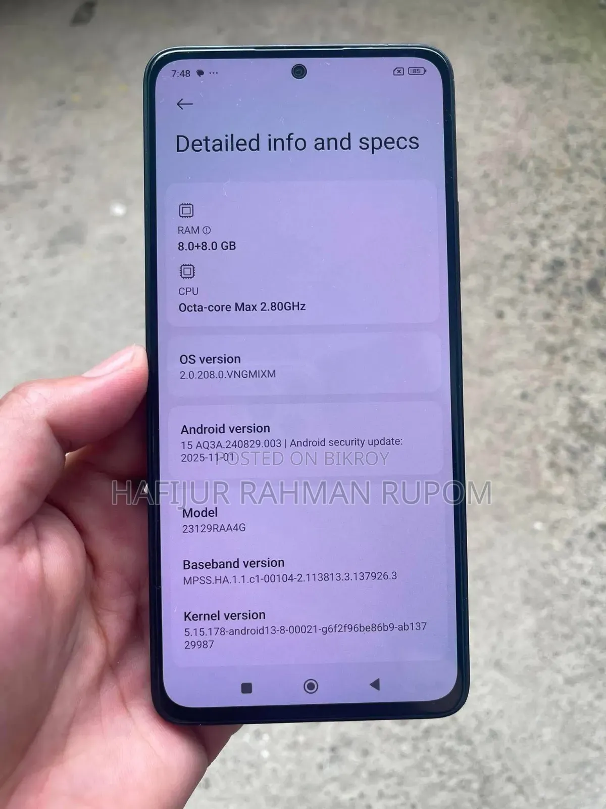 Xiaomi Redmi Note 13 256 GB Black