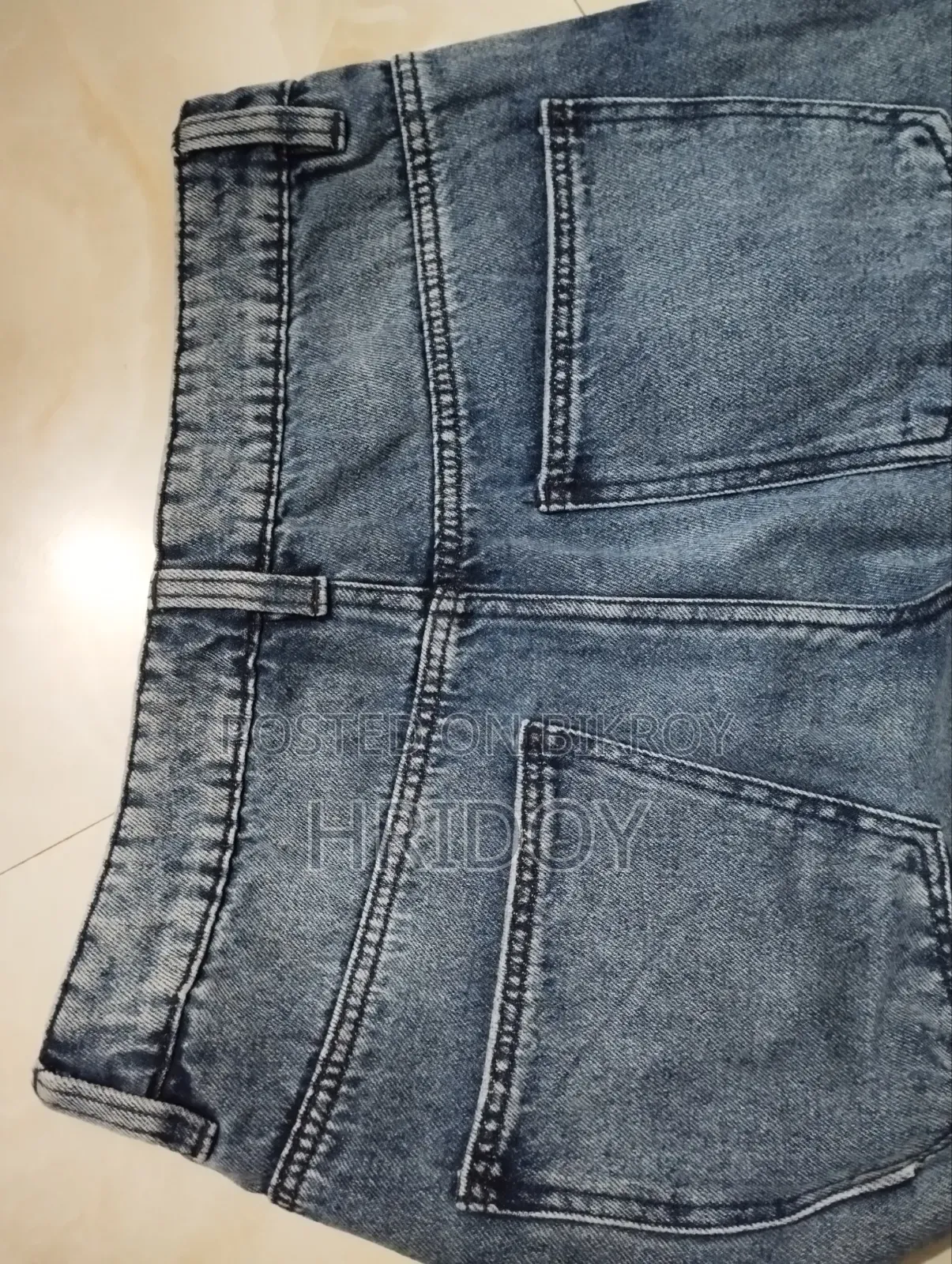 অরিজিনাল এক্সপোর্ট লেডিস ডেনিম প্যান্টস (Original Export Ladies Denim Pants)