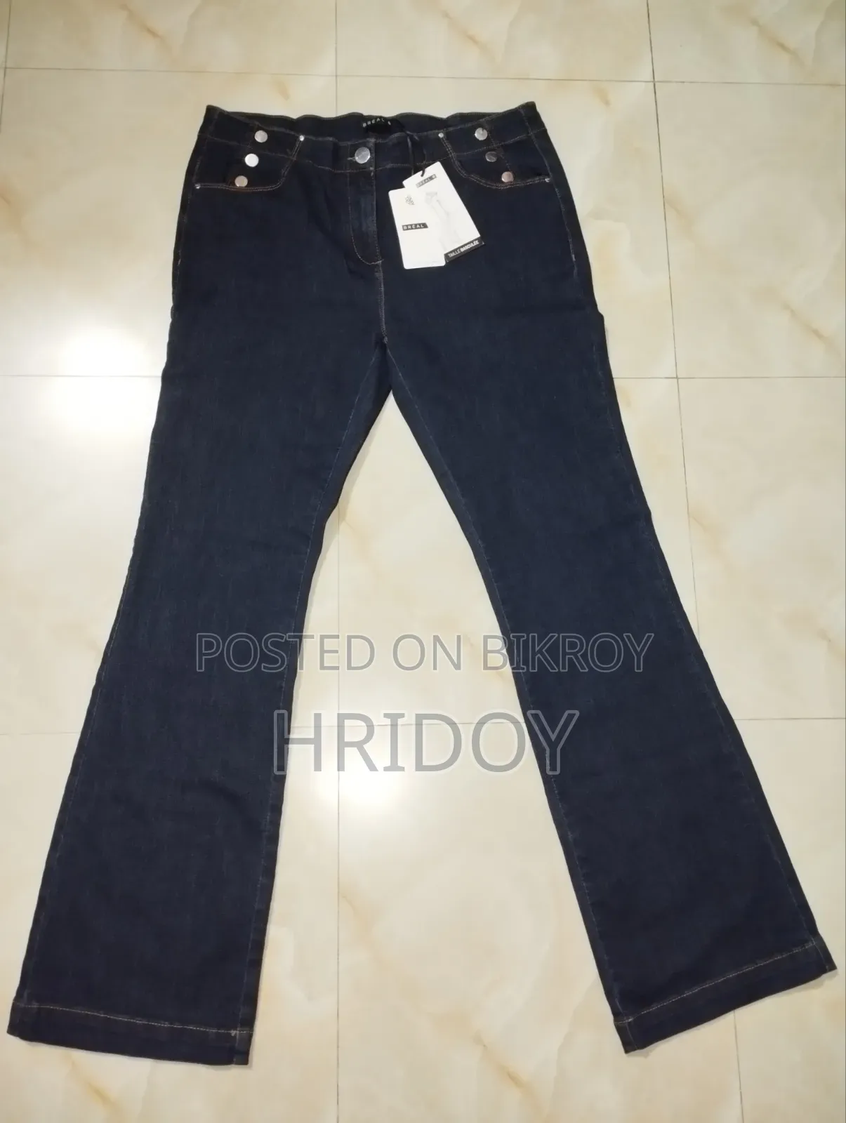 অরিজিনাল এক্সপোর্ট লেডিস ডেনিম প্যান্টস (Original Export Ladies Denim Pants)