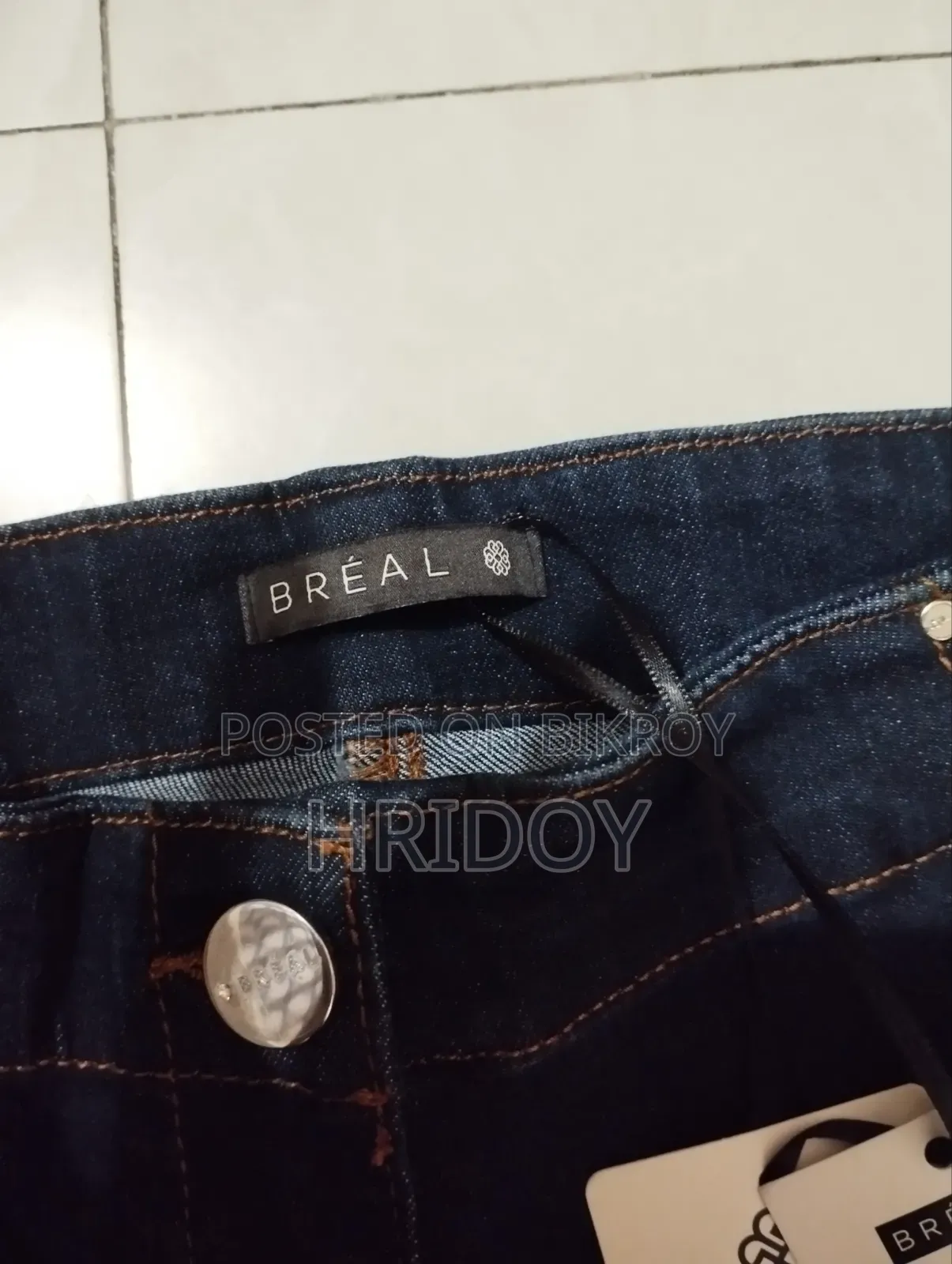অরিজিনাল এক্সপোর্ট লেডিস ডেনিম প্যান্টস (Original Export Ladies Denim Pants)