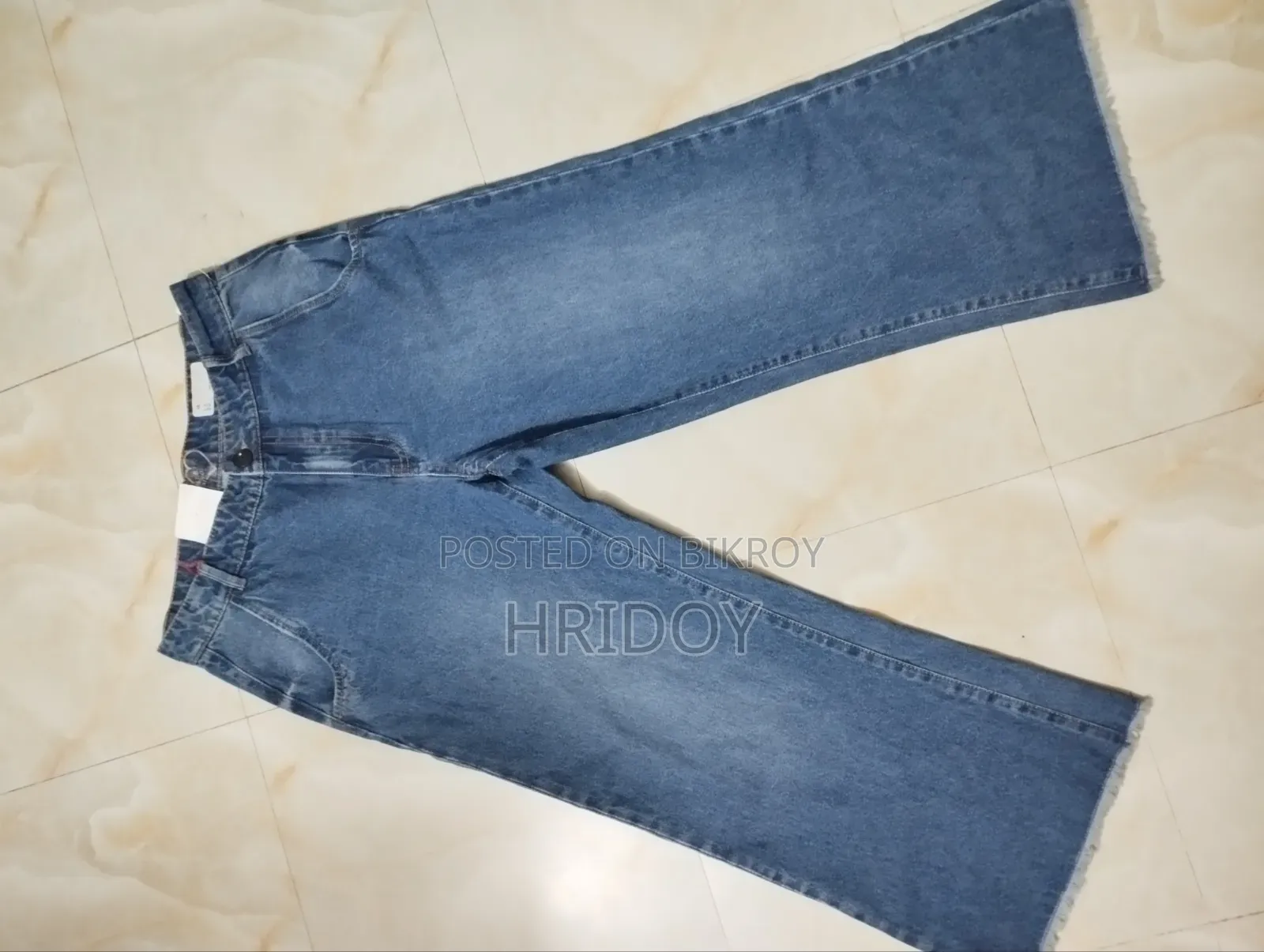 অরিজিনাল এক্সপোর্ট লেডিস ডেনিম প্যান্টস (Original Export Ladies Denim Pants)