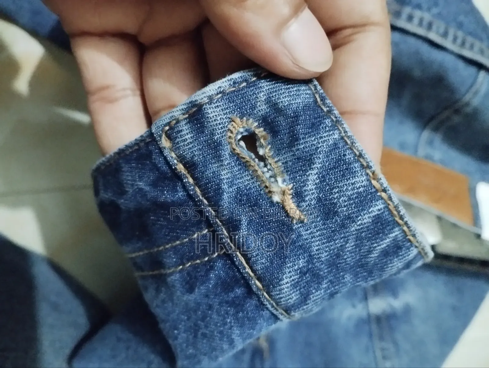 অরিজিনাল এক্সপোর্ট লেডিস ডেনিম প্যান্টস (Original Export Ladies Denim Pants)