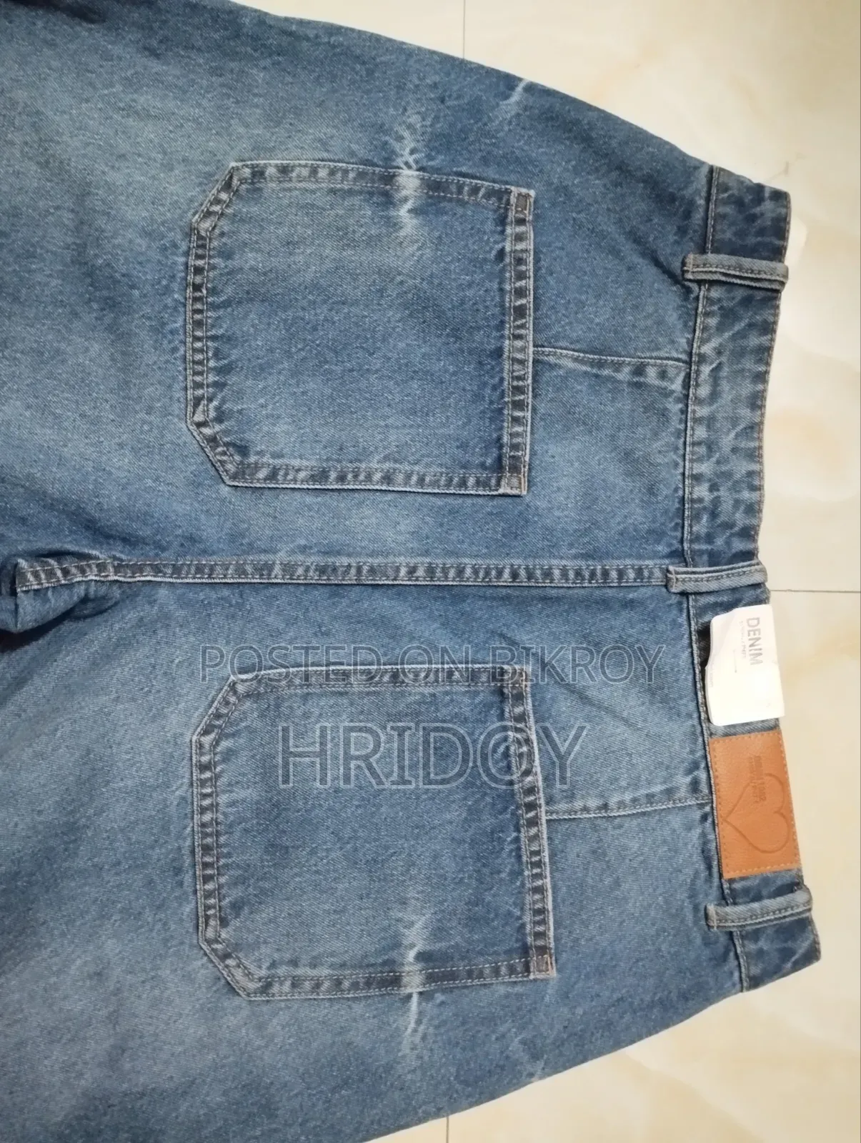 অরিজিনাল এক্সপোর্ট লেডিস ডেনিম প্যান্টস (Original Export Ladies Denim Pants)