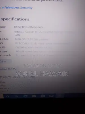Laptop Acer AcerNote 350 8GB Intel Core i5 HDD 500GB